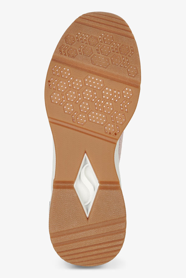 Skechers Street Women's Arch Fit S-Miles Walk On Mauve Athletic Lace Up Nursing Shoes - null - 6