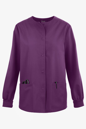 Butter-Soft Originals Women's 3-Pocket Warm-up Scrub Jacket