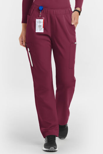 Pantalón médico MOVEMENT by Butter-Soft STRETCH Rigel con cordón y 9 bolsillos para mujer