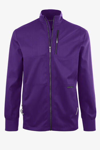 Advantage STRETCH Men's 4-Pocket Zip Front Warm-Up Scrub Jacket