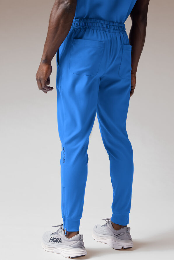 Hypothesis Tactical Men’s 9-Pocket Slim Leg Jogger Scrub Pant - Royal - 3