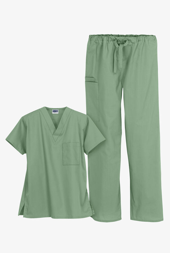 UA Strictly Scrubs Unisex Scrub Set - Seaspray - 1
