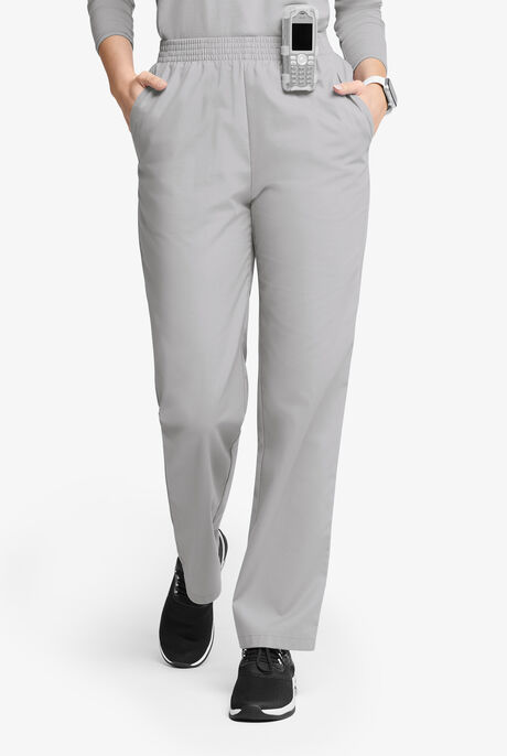 Butter-Soft Originals Women's 2-Pocket High Waisted Straight Leg Scrub Pants