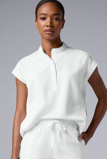 Hypothesis Women's Meta Oversized Dolman Sleeve Scrub Top