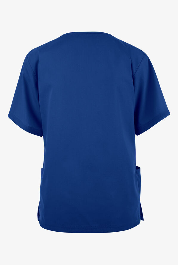 Butter-Soft Core Women's 2-Pocket V-Neck Scrub Top - Galaxy - 4