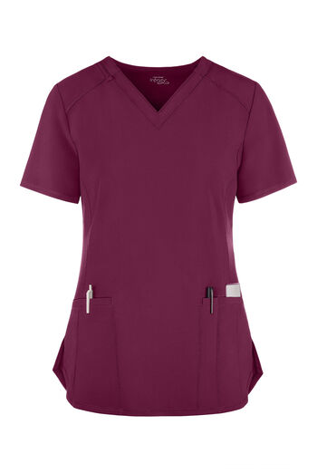 Infinity Women's 2-Pocket STRETCH V-Neck Scrub Top