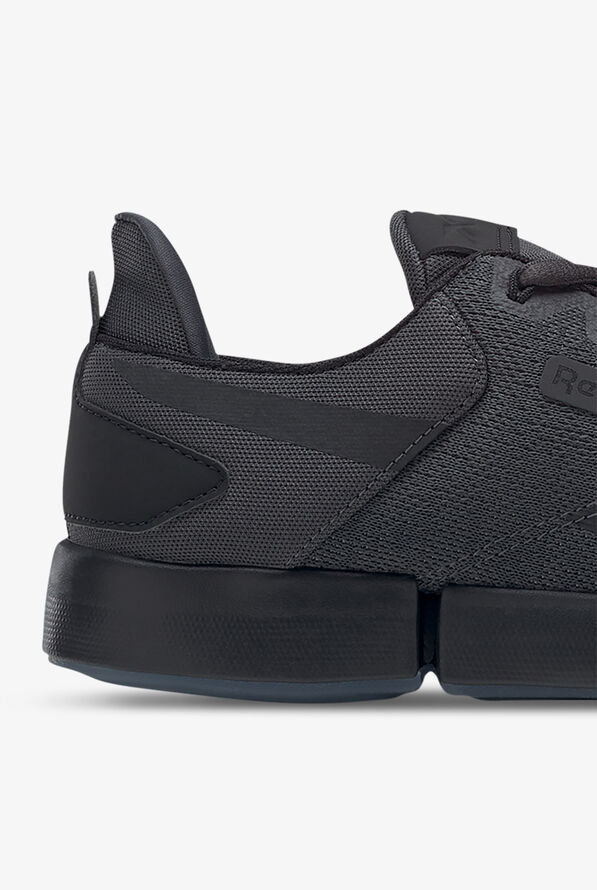 Reebok Men's Daily Fit Cold Grey/Core Black Athletic Lace Up Nursing Shoes - null - 4