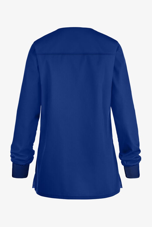 Chaqueta m&eacute;dica Cherokee Workwear Professionals con botones a presi&oacute;n y 3 bolsillos para mujer - Galaxy - 2