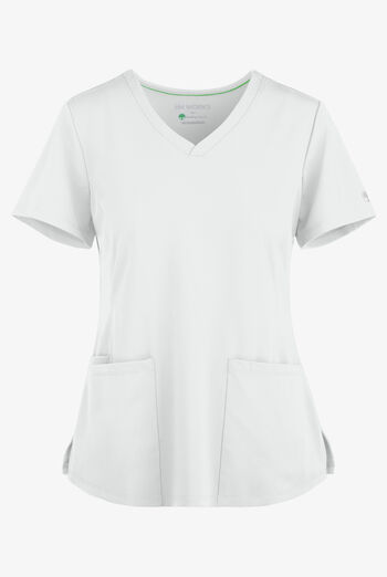 HH Works by Healing Hands Monica Women's 4-Pocket STRETCH V-Neck Scrub Top