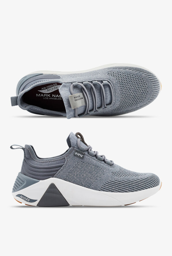 Zapatillas deportivas Skechers Mark Nason A Linear Jozlyn Gray Heather para mujer - null - 1
