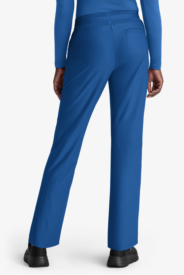 Skechers by Barco Slip-ins Reach Women's 4-Pocket STRETCH Slim Cargo Straight Leg Scrub Pants - Royal - 2