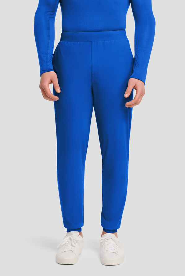 Pantalón médico Infinity PURSUIT STRETCH estilo jogger con cordón y 5 bolsillos para hombre - Royal - 1