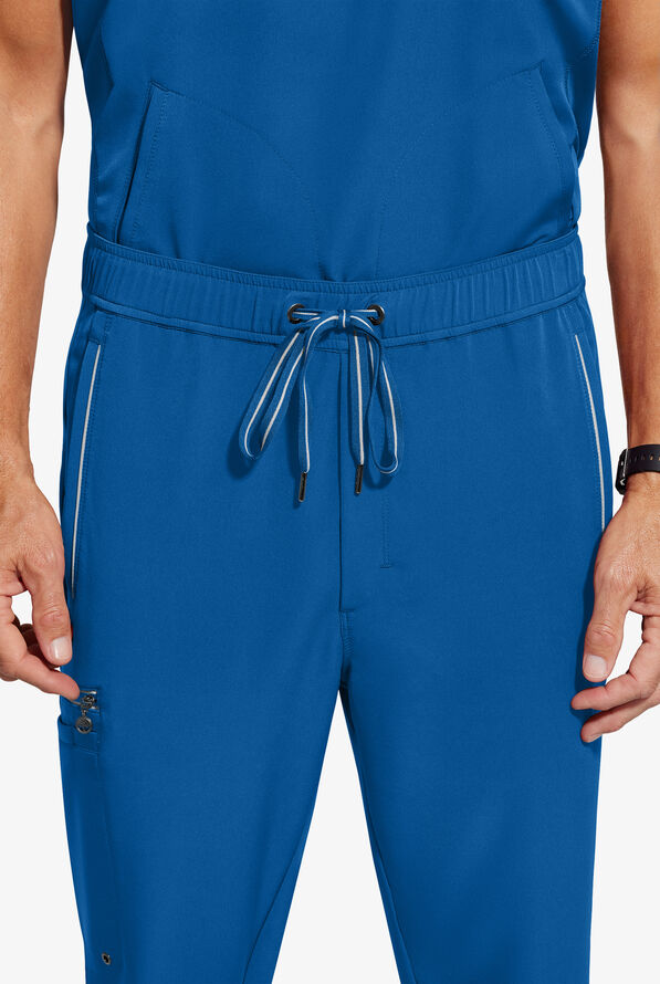 Pantal&oacute;n m&eacute;dico Healing Hands 360 Noah STRETCH con cintura elastizada y 7 bolsillos para mujer - Royal - 3