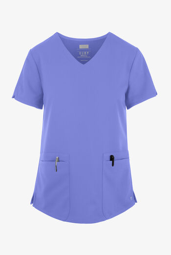 Cherokee Atmos Women's 2-Pocket STRETCH Coolmax V-Neck Scrub Top