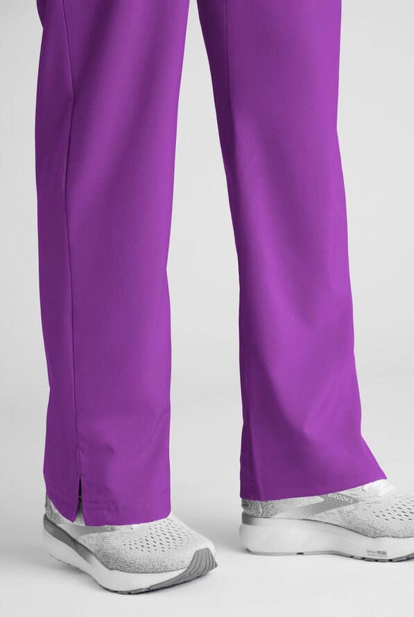 Pantal&oacute;n m&eacute;dico Easy STRETCH Eden con cord&oacute;n y 4 bolsillos para mujer - Fresh Purple - 5