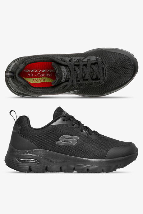 skechers high arch work shoes
