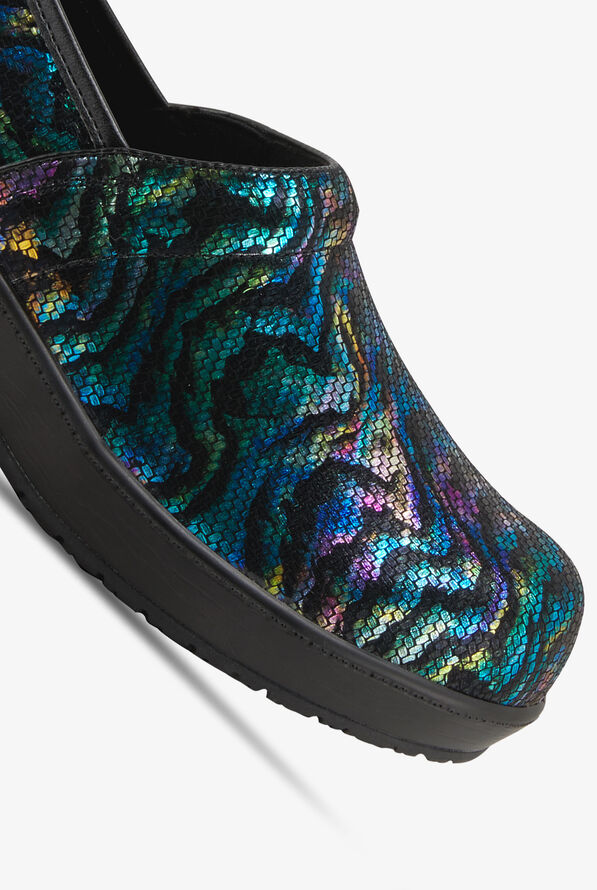 Spring Step Women's Selle Tigre Rainbow Nursing Clogs - null - 3