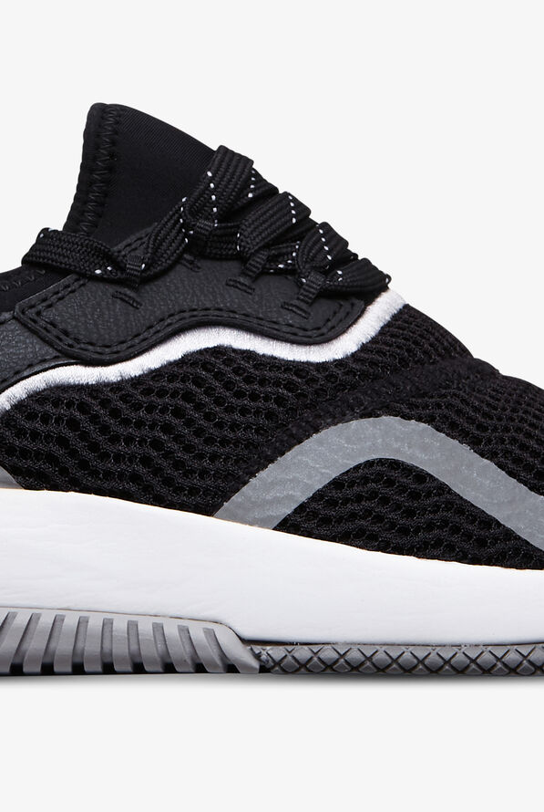 Infinity by Cherokee Women's Dart Black/ Reflective Athletic Lace Up Shoes - null - 4