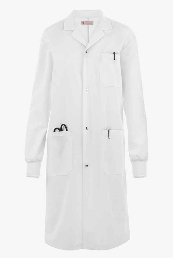 White Cross Marvela Unisex 42" 3-Pocket STRETCH Lab Coat - White - 1