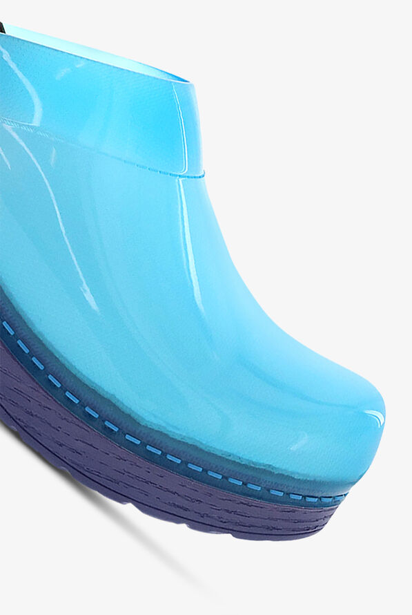 Dansko Professional Blue Translucent Nursing Clogs - Blue - 3