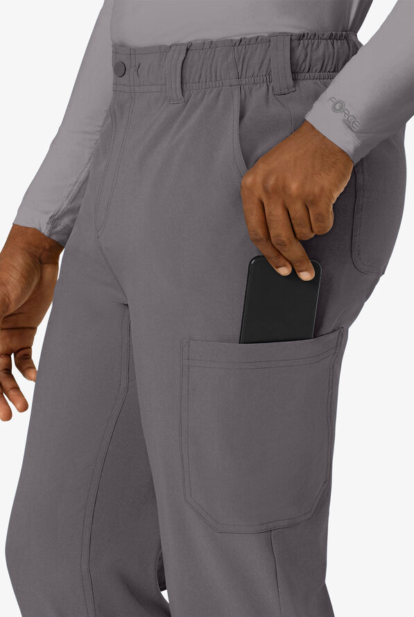 Pantal&oacute;n m&eacute;dico Carhartt Cross-Flex STRETCH estilo cargo con 8 bolsillos para hombre - Pewter - 2