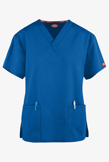 Dickies EDS Signature Women's 3-Pocket Classic Fit V-Neck Scrub Top