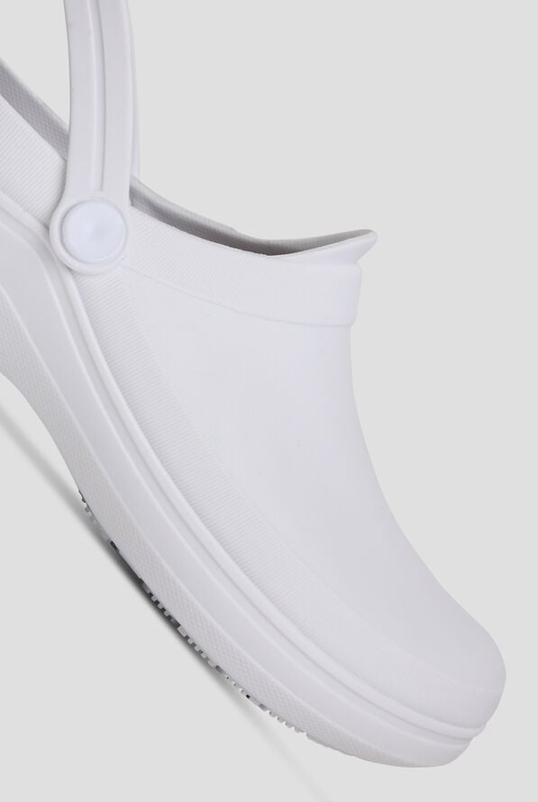 KESWI Women's Extra Comfort Classic Backless Clog - White - 3