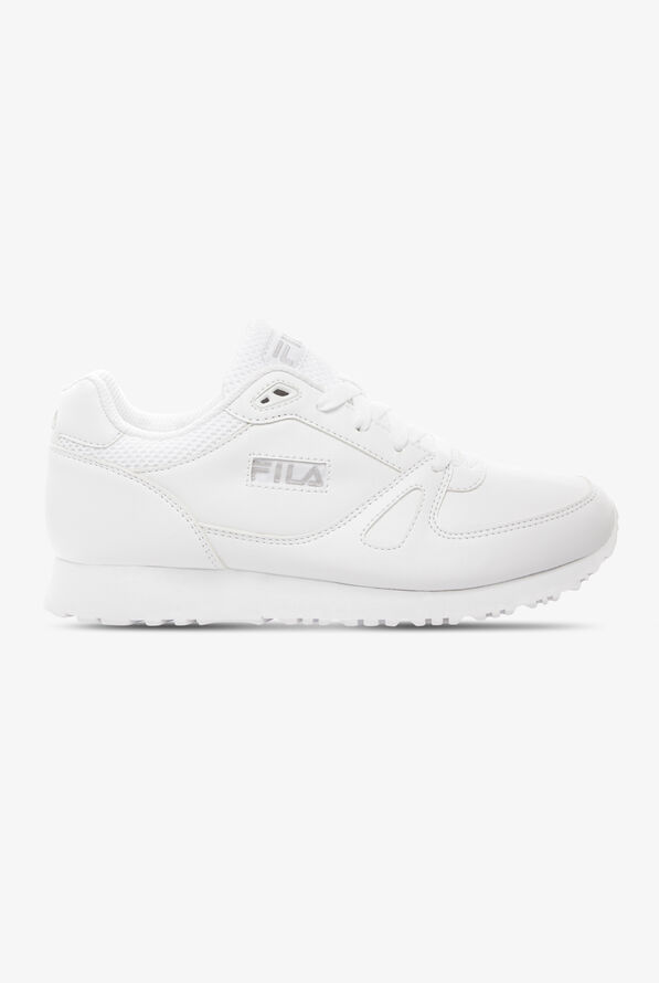 Zapatillas deportivas de enfermería FILA Cress 2020 para mujer - White/Metallic Silver/White - 1