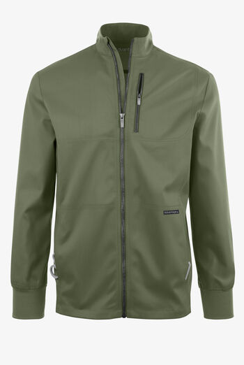 Advantage STRETCH Men's 4-Pocket Zip Front Warm-Up Scrub Jacket