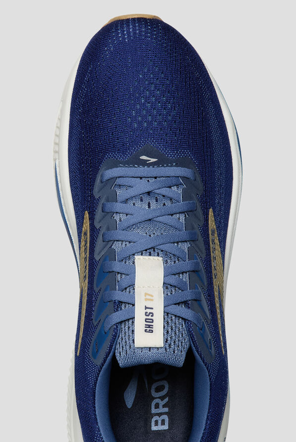 Brooks Men's Ghost 17 Beacon Blue/Moonlight/Starfish Athletic Lace Up Shoes - null - 2