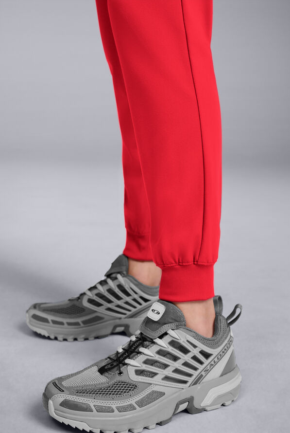Hypothesis Women's Base 6-Pocket Jogger Scrub Pant - Hemoglobin - 5