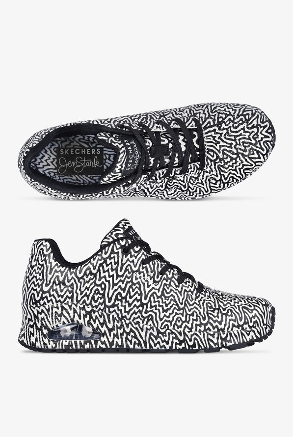 Skechers Street Jen Stark: Uno Infinite Drip Athletic Lace Up Nursing Shoes - null - 1