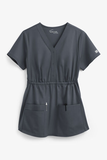 Blusa médica de maternidad UA Butter-Soft STRETCH con paneles de tejido y 3 bolsillos para mujer
