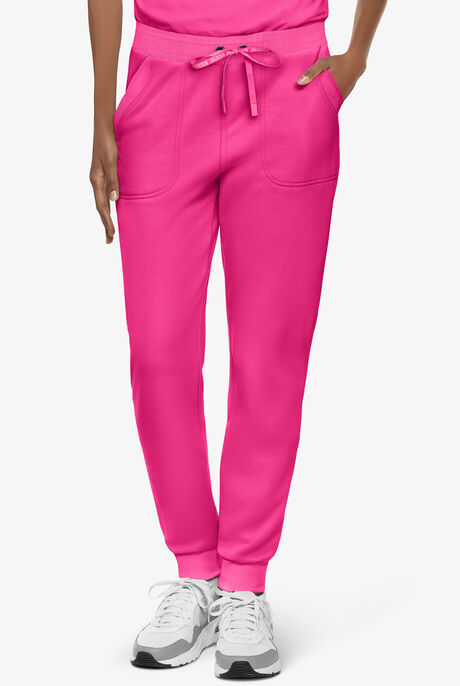 Med Couture Amp Women's 2-Pocket STRETCH Knit Jogger Scrub Pant