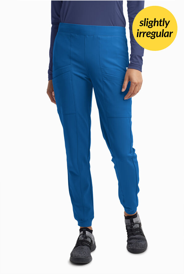 Butter-Soft Women's Cargo 8-Pocket Jogger Scrub Pants **Slightly IRREGULAR**&nbsp; - Royal - 1