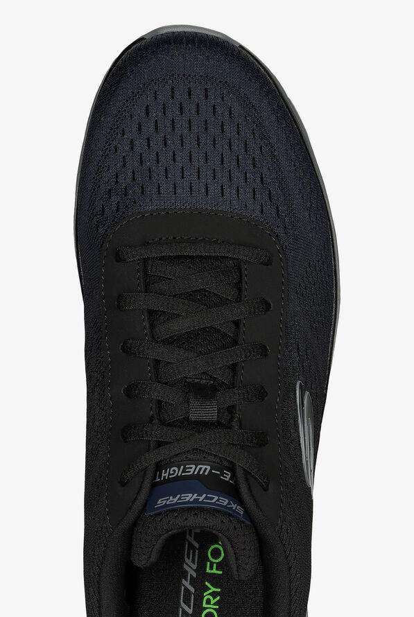 Skechers Sport Men's Track Ripkent Navy Athletic Lace Up Nursing Shoes - Navy - 2