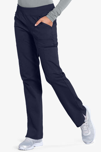 Pantal&oacute;n m&eacute;dico Cherokee Workwear Professionals STRETCH con 6 bolsillos para mujer
