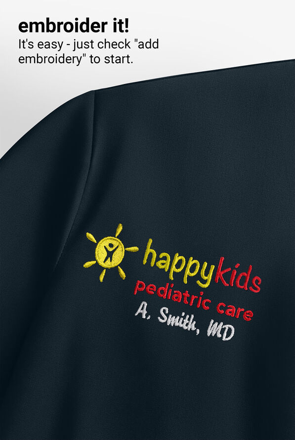 Carhartt Force Cross-Flex Rugged Flex Women's 6-Pocket Rib Trim Lightweight Zip Bomber Scrub Jacket - Navy - 6