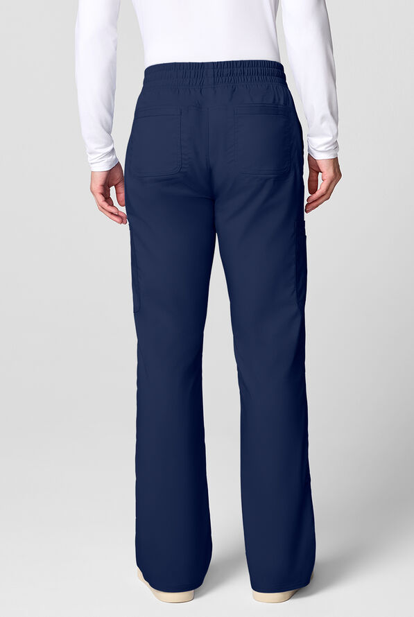 Pantal&oacute;n m&eacute;dico Cherokee Workwear Revolution STRETCH con piernas rectas y 12 bolsillos para hombre - Navy - 2