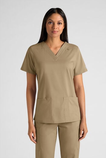 Butter-Soft STRETCH Women's 4-Pocket V-Neck Scrub Top