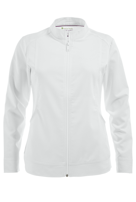 Healing Hands Purple Label Dakota Women's 2-Pocket STRETCH Scrub Jacket