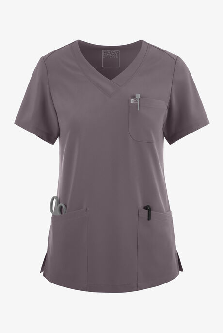 Easy STRETCH Tessa Women's 5-Pocket V-Neck Scrub Top