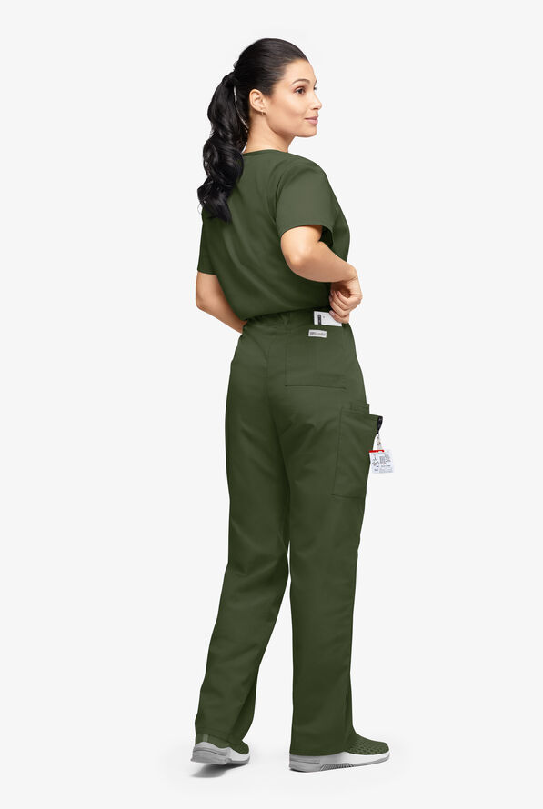 UA Best Buy Scrubs Unisex Scrub Set - Olive - 6