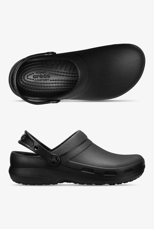 Crocs™ SPECIALIST II Unisex Pivoting Heel Clogs - Black - 1