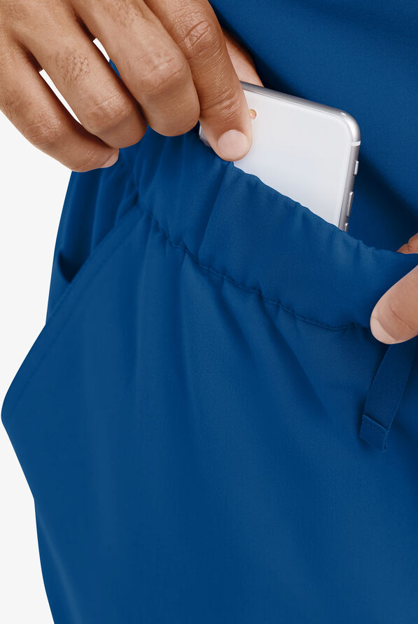 Pantal&oacute;n m&eacute;dico MOVEMENT by Butter-Soft STRETCH Hadar estilo cargo con 9 bolsillos para hombre - Royal - 5