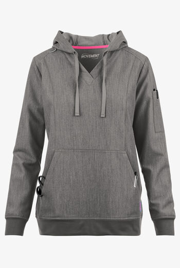 MOVEMENT by Butter-Soft Sirius Women's 4-Pocket Long Sleeve STRETCH Scrub Hoodie