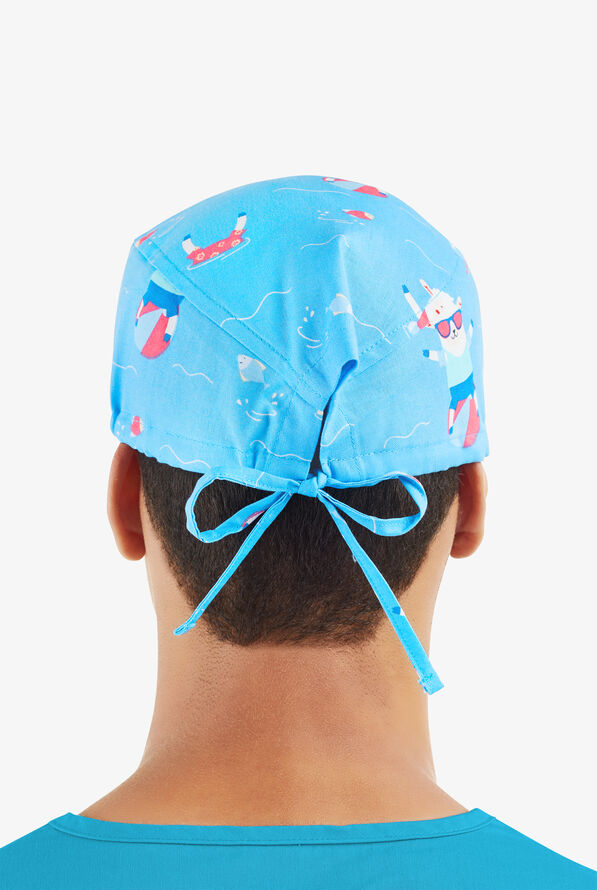 Gorro médico estampado unisex UA BAA BAA Bobbling con cordón ajustable - null - 4