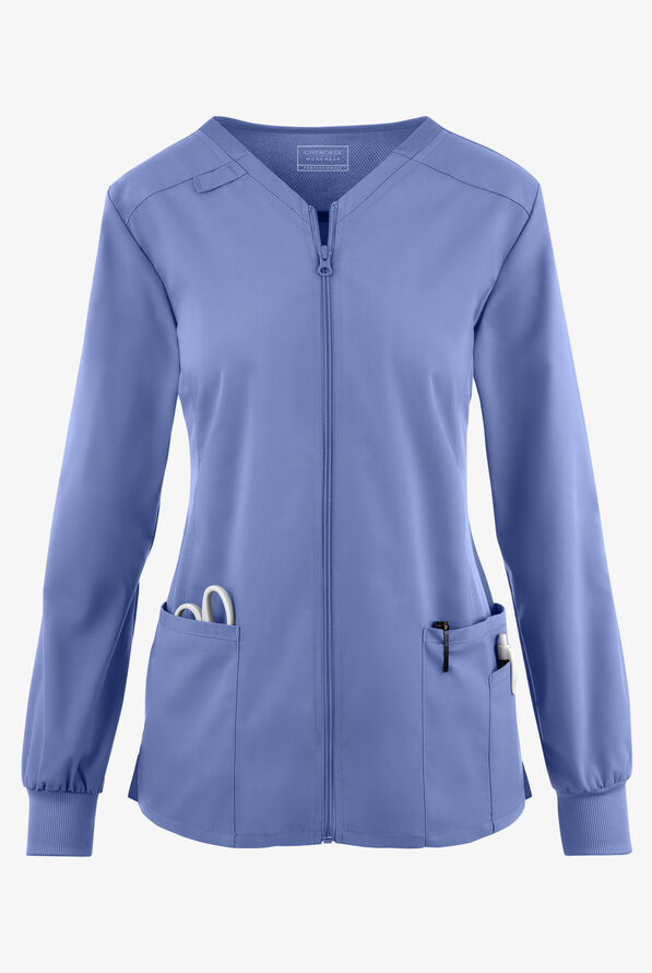 Chaqueta médica Cherokee Workwear Professionals Active, Uniformes de