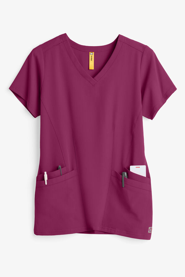 WonderWink Aero Flex Back VNeck Top, WonderWink Scrubs