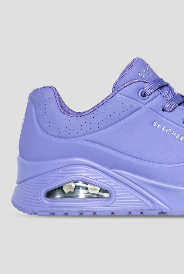 Skechers Street UNO - STAND ON Air Lilac Athletic Lace Up Shoes - null - 4
